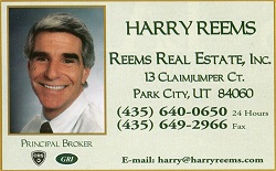 yes, he's a real estate broker - how times change...
